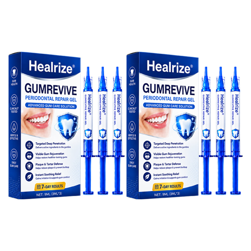 Healrize® GumRevive Periodontal Repair Gel (for bleeding gums, receding gums, and loose teeth)🥰☀️