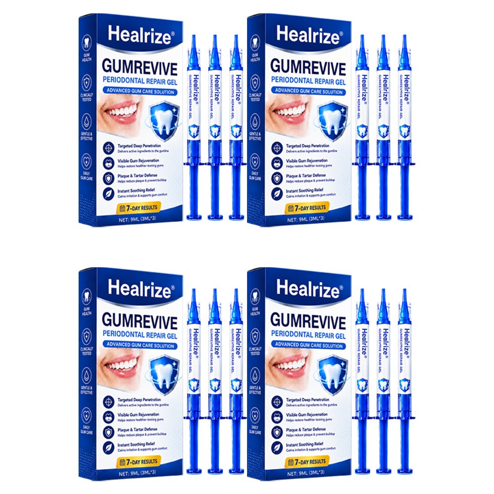 Healrize® GumRevive Periodontal Repair Gel (for bleeding gums, receding gums, and loose teeth)🥰☀️