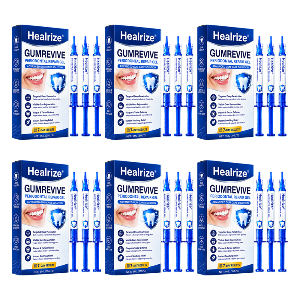 Healrize® GumRevive Periodontal Repair Gel (for bleeding gums, receding gums, and loose teeth)🥰☀️