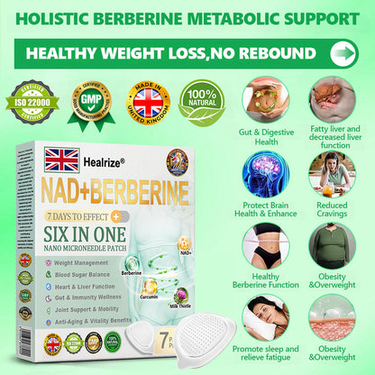 𝐎𝐟𝐟𝐢𝐜𝐢𝐚𝐥 𝐒𝐭𝐨𝐫𝐞|❤️‍🔥Healrize®𝟔-𝐢𝐧-𝟏𝐍𝐀𝐃+𝐁𝐞𝐫𝐛𝐞𝐫𝐢𝐧𝐞𝐀𝐥𝐥-𝐢𝐧-𝐎𝐧𝐞 𝐁𝐨𝐝𝐲-𝐒𝐡𝐚𝐩𝐢𝐧𝐠 𝐍𝐚𝐧𝐨 𝐌𝐢𝐜𝐫𝐨𝐧𝐞𝐞𝐝𝐥𝐞 𝐏𝐚𝐭𝐜𝐡(𝐔𝐬𝐞 𝐨𝐧𝐜𝐞 𝐞𝐯𝐞𝐫𝐲 𝐭𝐰𝐨 𝐝𝐚𝐲𝐬, 𝐯𝐢𝐬𝐢𝐛𝐥𝐞 𝐜𝐡𝐚𝐧𝐠𝐞𝐬 𝐢𝐧 𝟕 𝐝𝐚𝐲𝐬)𝐒𝐮𝐢𝐭𝐚𝐛𝐥𝐞 𝐟𝐨𝐫:𝐎𝐛𝐞𝐬𝐢𝐭𝐲/𝐂𝐚𝐫𝐝𝐢𝐨𝐯𝐚𝐬𝐜𝐮𝐥𝐚𝐫 𝐡𝐞𝐚𝐥𝐭𝐡/𝐃𝐢𝐚𝐛𝐞𝐭𝐞𝐬/𝐒𝐥𝐞𝐞𝐩 𝐚𝐩𝐧𝐞𝐚/𝐆𝐮𝐭 𝐡𝐞𝐚𝐥𝐭𝐡/𝐉𝐨𝐢𝐧𝐭 𝐢𝐬𝐬𝐮𝐞𝐬/𝐀𝐧𝐝 𝐦𝐨𝐫𝐞 𝐡𝐞𝐚𝐥𝐭𝐡 𝐧𝐞𝐞𝐝𝐬💙