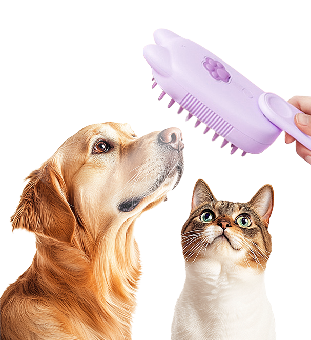 🔥Last Day Promotion 49% OFF🔥TIMNAMY® Spray defur comb with No-Rinse shampoo for Pet Bathing