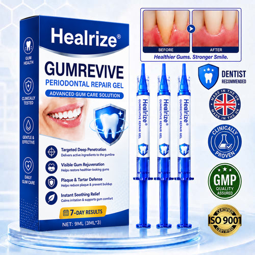 Healrize® GumRevive Periodontal Repair Gel (for bleeding gums, receding gums, and loose teeth)🥰☀️