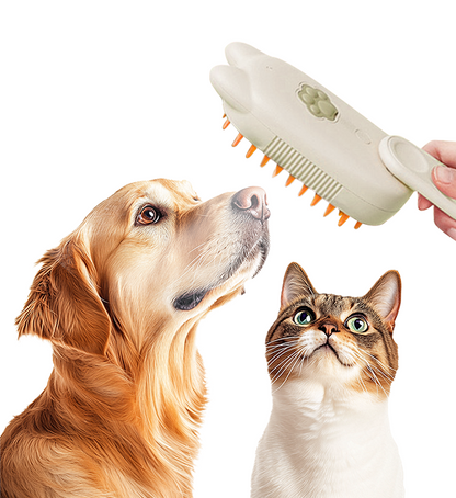 🔥Last Day Promotion 49% OFF🔥TIMNAMY® Spray defur comb with No-Rinse shampoo for Pet Bathing