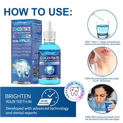Official Store：🏆CareRegen® CONCENTRATE REPAIR MOUTHWASH(Dentist recommended)(Flying Off the Shelves: 100,000 Bottles Sold!)🎀