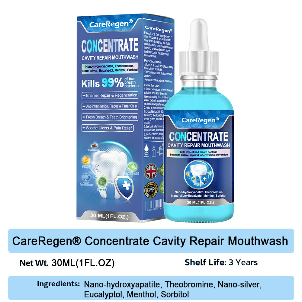 Official Store：🏆CareRegen® CONCENTRATE REPAIR MOUTHWASH(Dentist recommended)(Flying Off the Shelves: 100,000 Bottles Sold!)🎀