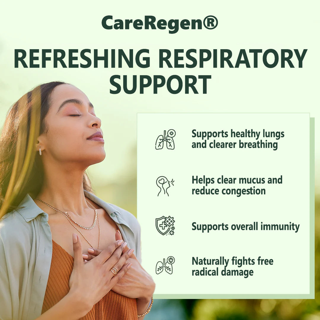 𝗢𝗳𝗳𝗶𝗰𝗶𝗮𝗹 𝗦𝘁𝗼𝗿𝗲:CareRegen®🌹💧 𝗢𝗿𝗴𝗮𝗻𝗶𝗰 𝗟𝘂𝗻𝗴 𝗖𝗹𝗲𝗮𝗻𝘀𝗶𝗻𝗴 𝗠𝘂𝗹𝗹𝗲𝗶𝗻 𝗟𝗲𝗮𝗳 𝗘𝘅𝘁𝗿𝗮𝗰𝘁 𝗗𝗿𝗼𝗽𝘀  𝐂𝐥𝐢𝐧𝐢𝐜𝐚𝐥𝐥𝐲 𝐩𝐫𝐨𝐯𝐞𝐧, 𝐡𝐢𝐠𝐡𝐥𝐲 𝐜𝐨𝐧𝐜𝐞𝐧𝐭𝐫𝐚𝐭𝐞𝐝 𝐟𝐨𝐫𝐦𝐮𝐥𝐚 𝐭𝐡𝐚𝐭 𝐫𝐞𝐥𝐢𝐞𝐯𝐞𝐬 𝐜𝐨𝐮𝐠𝐡, 𝐩𝐡𝐥𝐞𝐠𝐦, 𝐚𝐬𝐭𝐡𝐦𝐚 & 𝐂𝐎𝐏𝐃 — 𝐛𝐫𝐞𝐚𝐭𝐡𝐞 𝐞𝐚𝐬𝐢𝐞𝐫, 𝐟𝐚𝐬𝐭𝐞𝐫. 💨