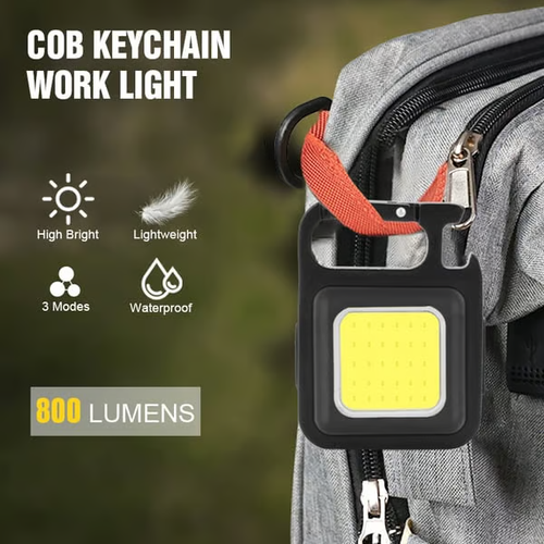 Last Day Promotion 50% OFF🔥TIMNAMY® Multifunctional Keychain Rechargeable Light