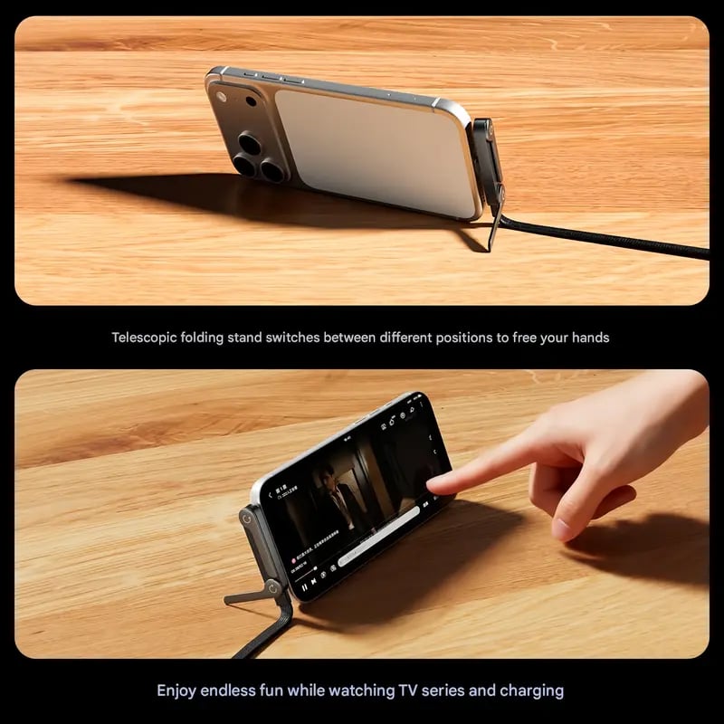 TIMNAMY® 2-in-1 Charging Cable With a Hidden Stand ⚡📱 — Game-Changing Convenience