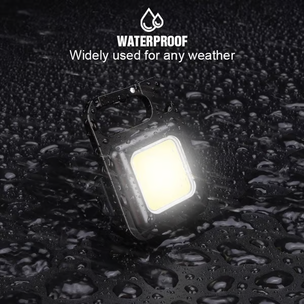 Last Day Promotion 50% OFF🔥TIMNAMY® Multifunctional Keychain Rechargeable Light