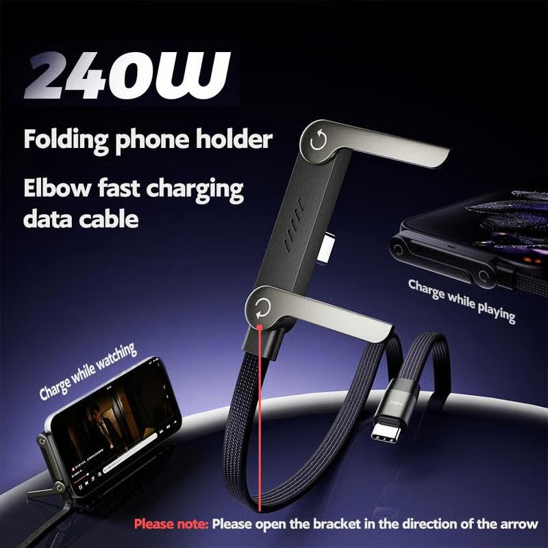 TIMNAMY® 2-in-1 Charging Cable With a Hidden Stand ⚡📱 — Game-Changing Convenience