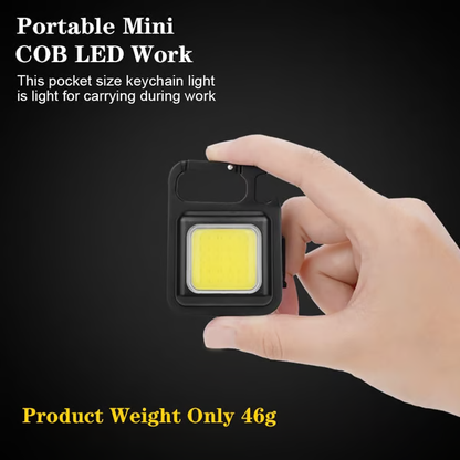 Last Day Promotion 50% OFF🔥TIMNAMY® Multifunctional Keychain Rechargeable Light
