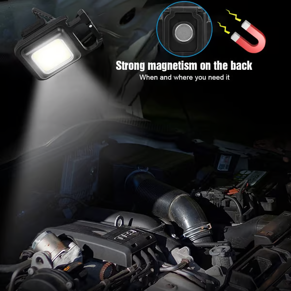 Last Day Promotion 50% OFF🔥TIMNAMY® Multifunctional Keychain Rechargeable Light