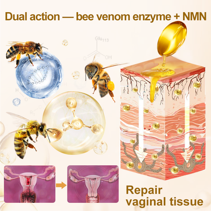 𝐂𝐯𝐫𝐞𝐨𝐳® 𝐁𝐞𝐞 𝐕𝐞𝐧𝐨𝐦 𝐍𝐌𝐍 𝐍𝐚𝐭𝐮𝐫𝐚𝐥 𝐑𝐞𝐩𝐚𝐢𝐫 𝐕𝐚𝐠𝐢𝐧𝐚𝐥 𝐂𝐚𝐩𝐬𝐮𝐥𝐞𝐬 [𝐅𝐨𝐫 𝐚𝐥𝐥 𝐯𝐚𝐠𝐢𝐧𝐚𝐥 𝐚𝐧𝐝 𝐡𝐨𝐫𝐦𝐨𝐧𝐚𝐥 𝐩𝐫𝐨𝐛𝐥𝐞𝐦𝐬]🌻